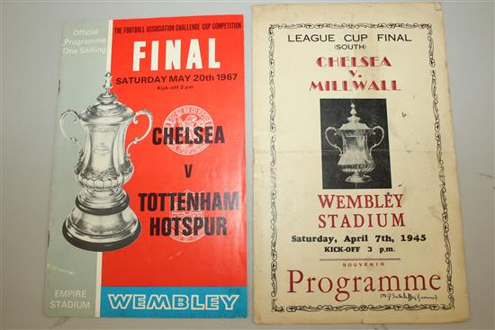 Football Association Challenge Cup Final Programmes-